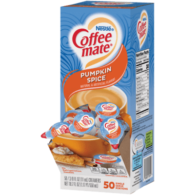 Pumpkin Spice Liquid Creamer Singles 