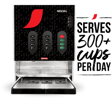 NESCAFÉ XL coffee machine serves 300 cups per day