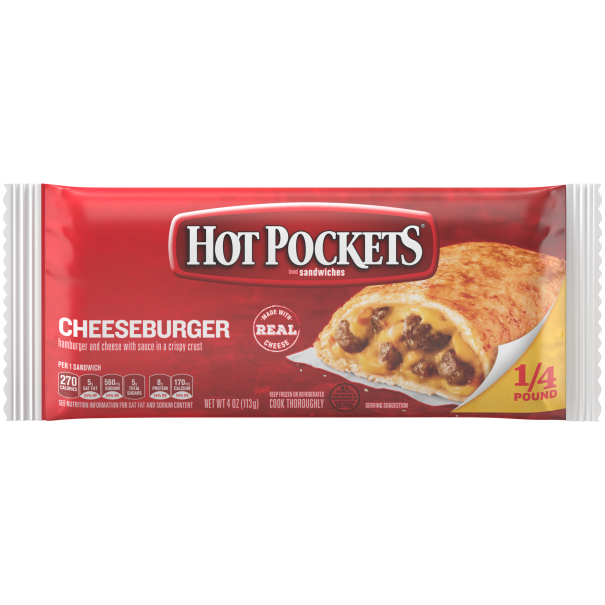 Hot Pockets Cheeseburger 4oz