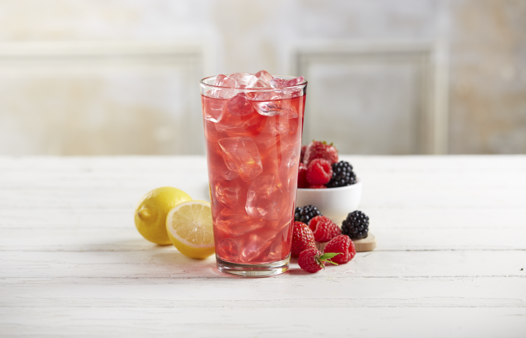 Nestle Vitality Lemonade Berry Glass