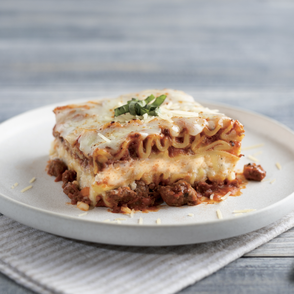 Stouffers Lasagna with meat sauce