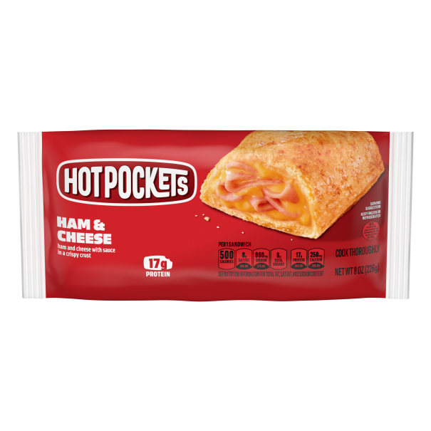 Hot Pockets Ham & Cheese 8oz