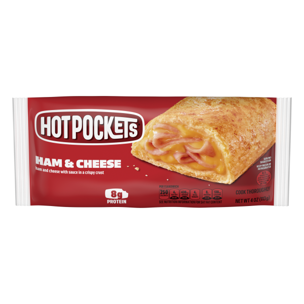 Hot Pockets Ham and Cheese 4oz Pouch