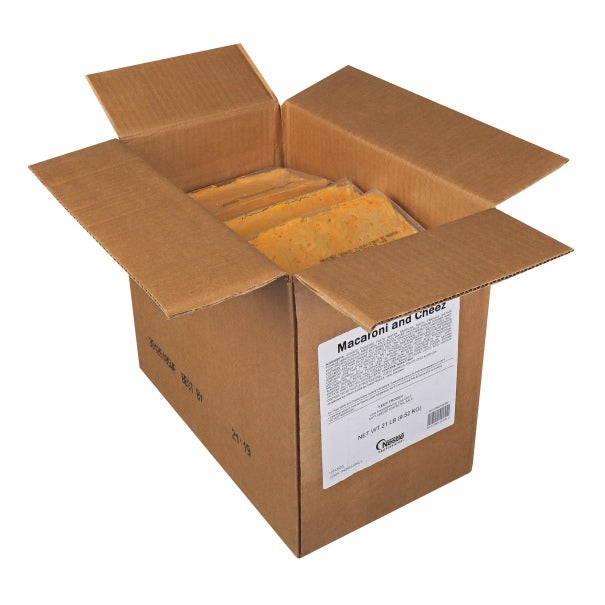 Nestlé Professional Macaroni & Cheese Pouch (48 x 7 oz) open case