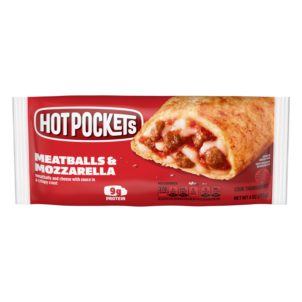 hot pocket 4 oz meatball