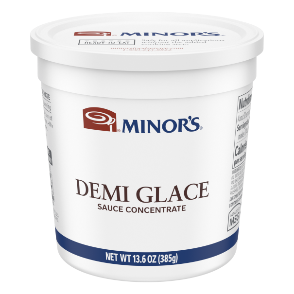Minor’s Demi Glace Sauce Concentrate 4.25 lb (Pack of 4)