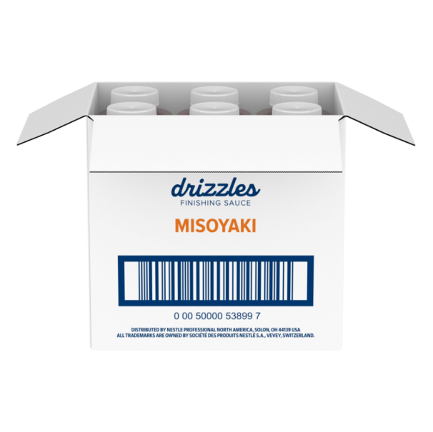 Minor’s Misoyaki Drizzle Sauce, 12 Oz Squeeze Bottle (Pack of 6)