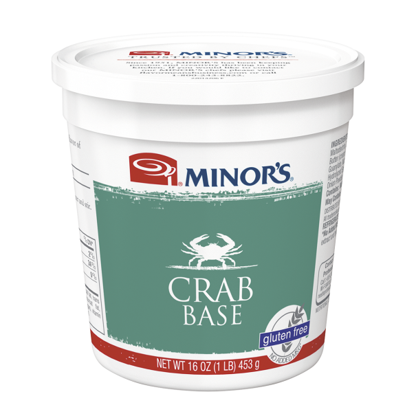 Minor’s Crab Base No Added MSG Gluten Free, 1 lb