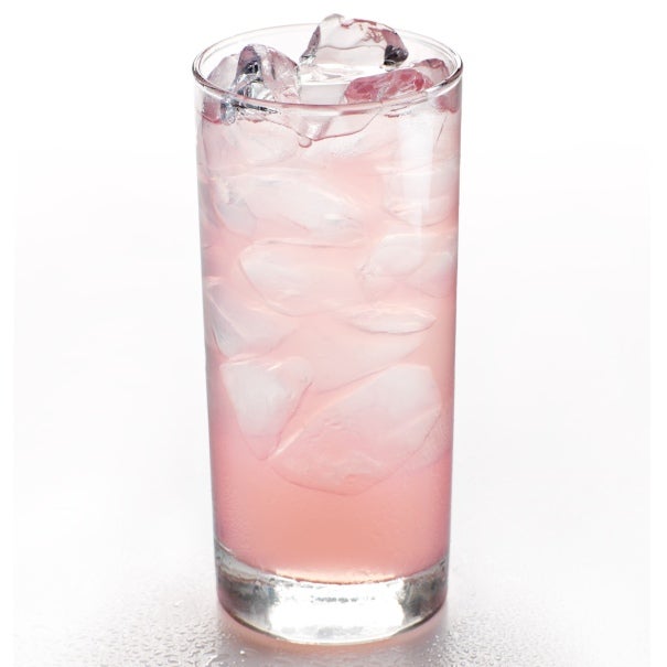 Sunkist Pink Lemonade 16% Frozen Concentrate in glass