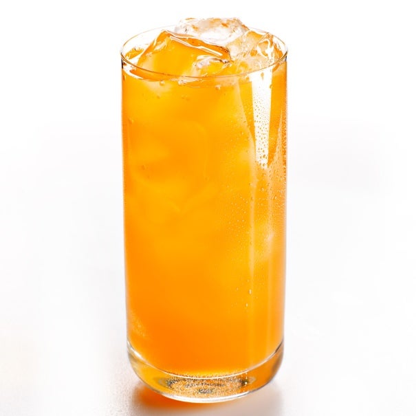 Sunkist Passion Fruit Orange Gauva 10% Frozen Concentrate in glass