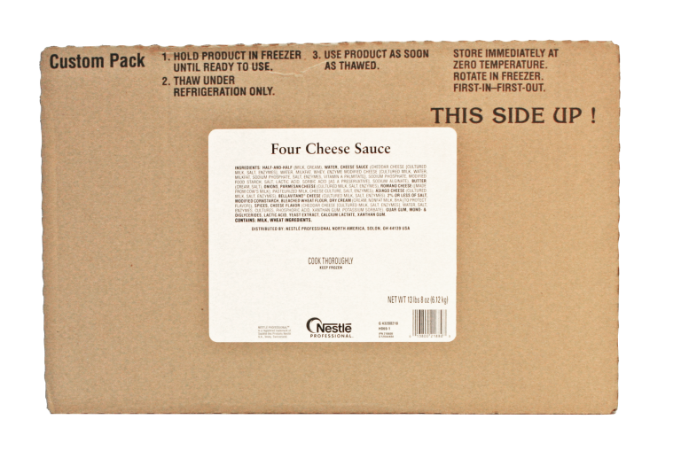 Nestle Professional Four Cheese closed case