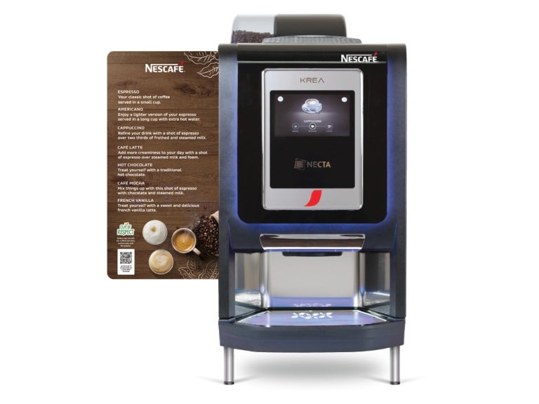 NESCAFE Ultimate Barista 50 Bean-To-Cup Coffee Machine with information