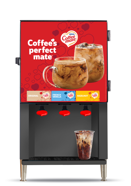 Coffee mate 3-head dispenser