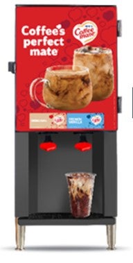 coffee mate two head machine