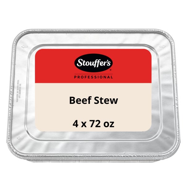 Stewページ Stouffer's Beef Stew 4 x 72 ounces Tray Nestlé Professional