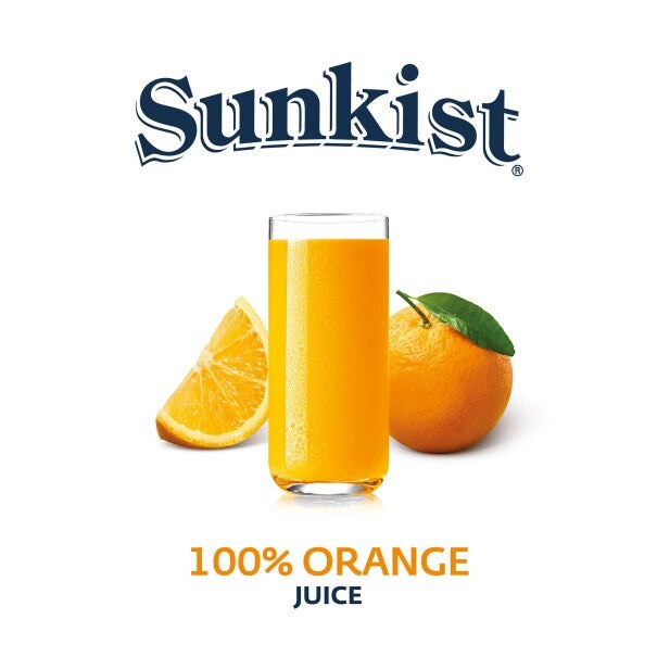 Serve bright, consistent citrus flavor with Sunkist Orange 100