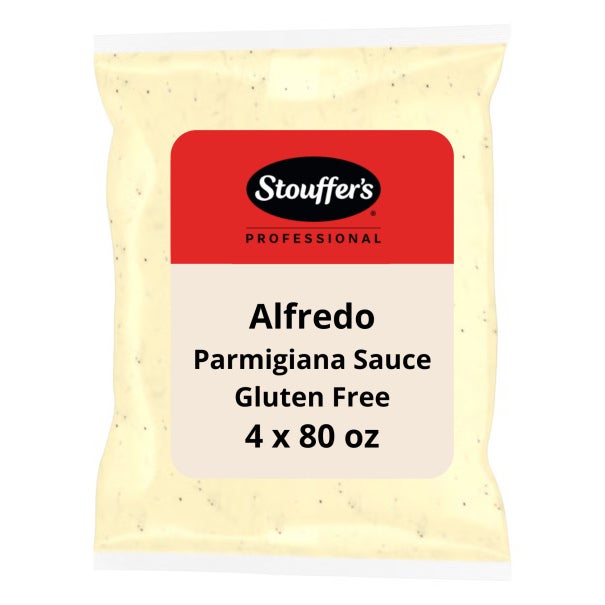 Stouffer's Alfredo Parmigiana Sauce Gluten Free 4 x 80 ounces Pouch |