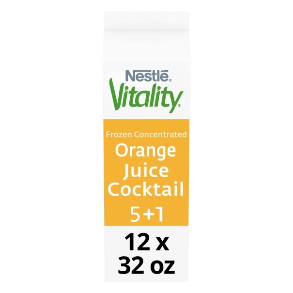 Nestlé Vitality Orange Juice Cocktail 45% Frozen Concentrate, 5+1