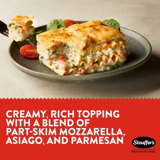 Stouffer's Vegetable Lasagna 4 x 96 ounces Tray | Stouffer's | Nestlé