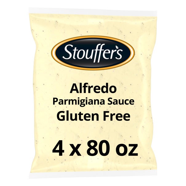 Stouffer's Alfredo Parmigiana Sauce Gluten Free 4 x 80 ounces Pouch |