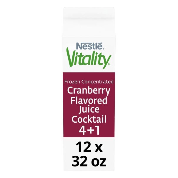 Nestlé Vitality Cranberry Flavored Juice Cocktail 10% Frozen