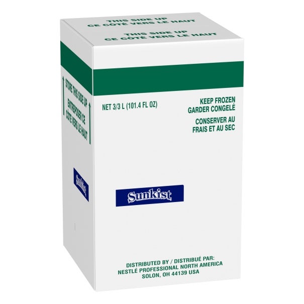 Sunkist 100% Orange + Calcium Frozen Concentrate, 4+1, 3L (Pack of 3)