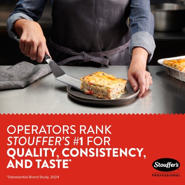 Stouffer's Vegetable Lasagna 4 x 96 ounces Tray | Stouffer's | Nestlé