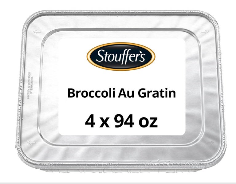 Stouffer's Broccoli Au Gratin 4 x 94 ounces Tray | Stouffer's Nestlé