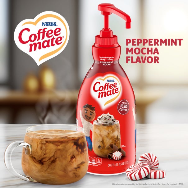 塩子様：期間限定品ネスレコーヒーメイトハリーポッター＆ペパーミントモカ アメリカ Coffee mate Peppermint Mocha Liquid Creamer Concentrate (300 servings)