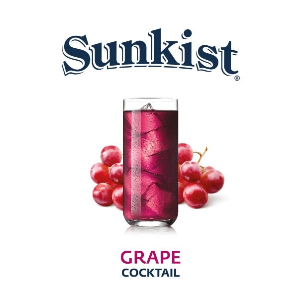 Sunkist Grape Cocktail 30% Frozen Concentrate, 5+1, 3L (Pack of 3)