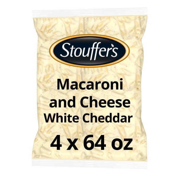 Stouffer's White Cheddar Macaroni Mac and Cheese 4x64oz