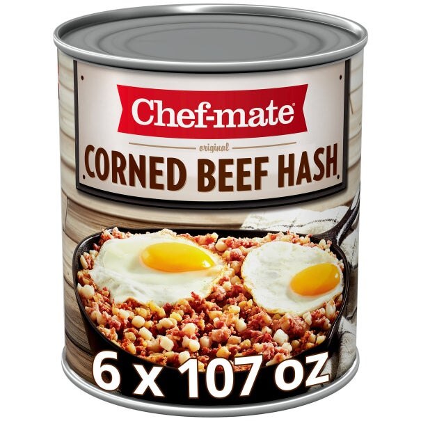 TULIP 6 X Corned Beef 340 G | Classic Breakfast Meat In A Tin | Tender Cured Meat In Canned | Canned Meat With 98% Beef