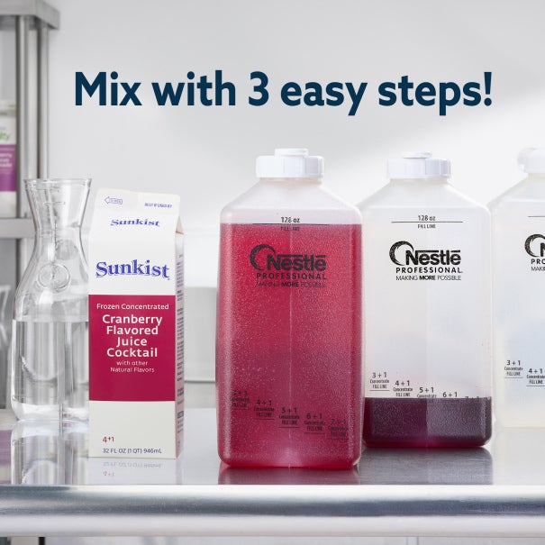 システムリュクコンディショナー・1000ml sao Sunkist 100% Premium Orange Juice Frozen Concentrate, 4+1, 32 Fl