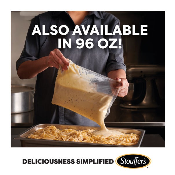 Stouffer's Alfredo Sauce Gluten Free 4 x 64 ounces Pouch