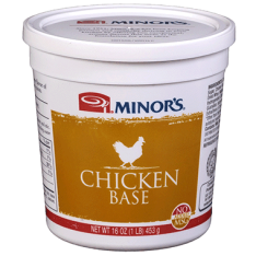 Minor's Chicken Base No Added MSG, 1 lb (Pack of 6)