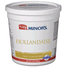 Minor's Hollandaise Sauce Concentrate Gluten Free 12 oz (Pack of 6)