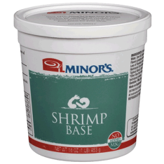 Minor's Shrimp Base No Added MSG Gluten Free, 1 lb (Pack of 6)
