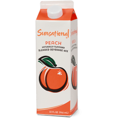 Sunsational Peach Frozen Concentrate 12 x 32 oz