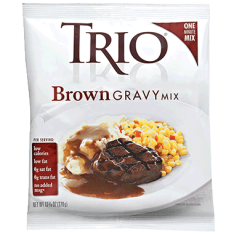 Trio Brown Gravy Mix 8 x 13.37 ounces