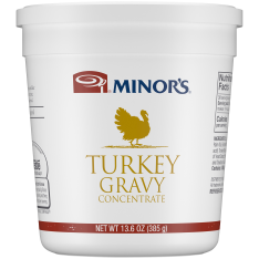 Minors Turkey Gravy 13.6oz Tub