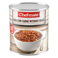 Chef-mate Chili Con Carne Without Beans Can