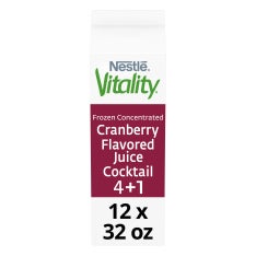 Nestlé Vitality Cranberry Flavored Juice Cocktail 10% Frozen