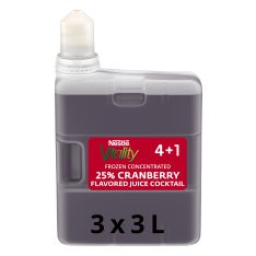 Cranberry Cocktail 25% Frozen Concentrate 4+1, 3L | Nestlé Vitality