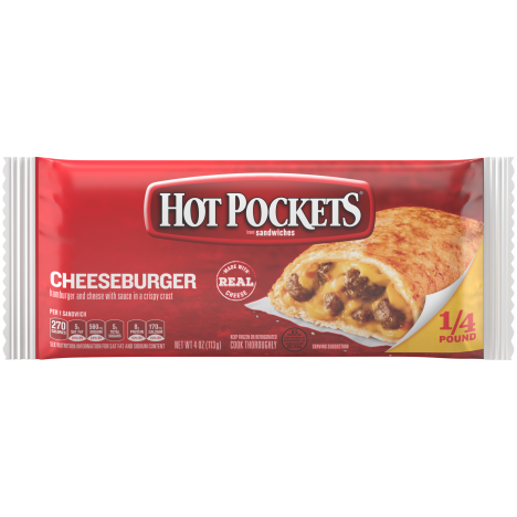 Hot Pockets Cheeseburger 4oz