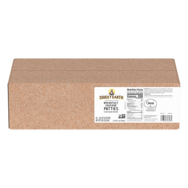 Sweet Earth Breakfast Sausage Patties Case