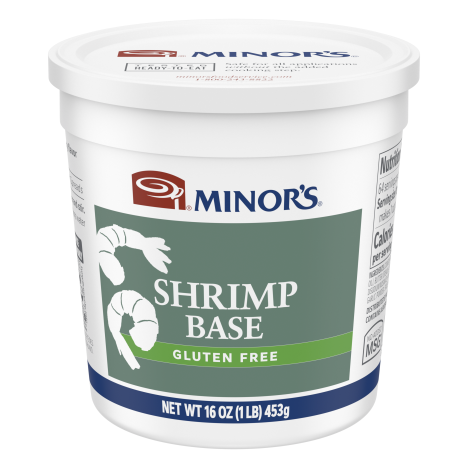 Minor’s Shrimp Base No Added MSG Gluten Free, 1 lb (Pack of 6)