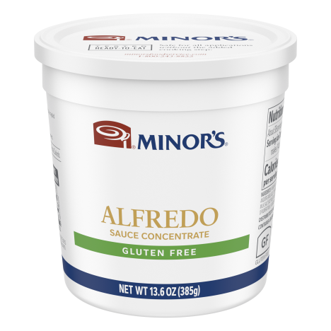 Minor’s Alfredo Sauce Concentrate, Gluten Free 13.6 oz (Pack of 6)