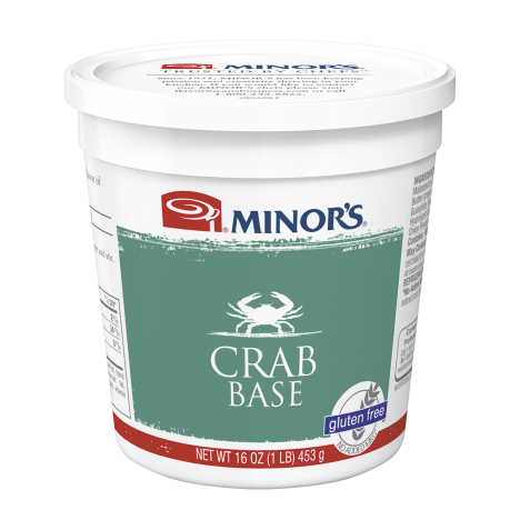 Minor’s Crab Base No Added MSG Gluten Free, 1 lb