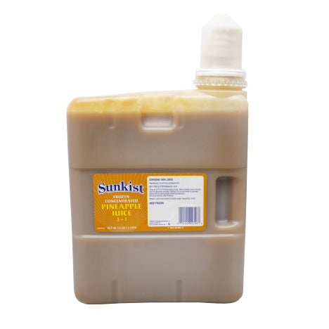 Sunkist 100% Pineapple Juice Frozen Concentrate in pack