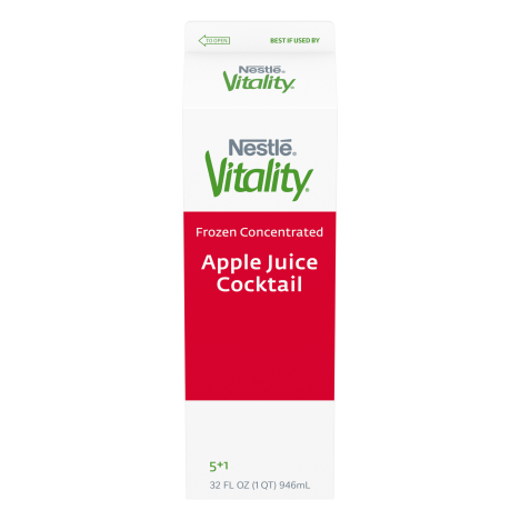 Nestlé Vitality Apple Juice Cocktail 10% Frozen Concentrate in pack